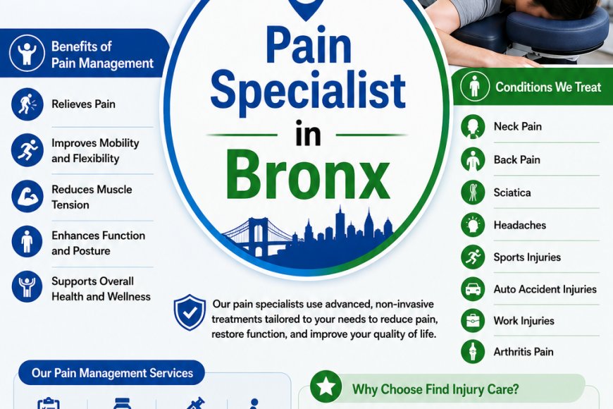 What Treatments Can a Pain Specialist in Bronx Offer?
