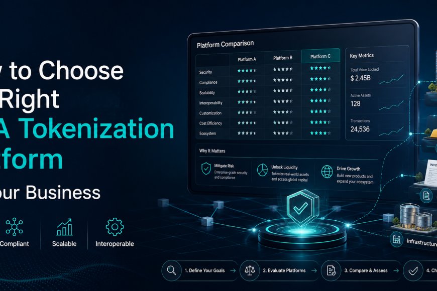How to Choose the Right RWA Tokenization Platform for Your Business