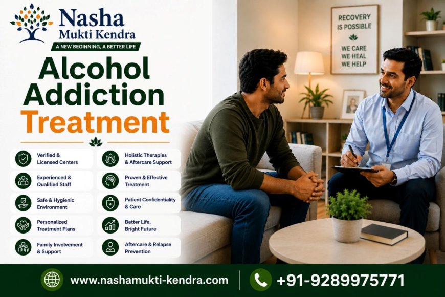 Alcohol Addiction Treatment in India | Personalized Rehab Care