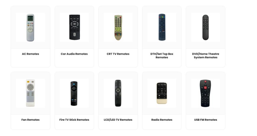 Buy Remotes Online from Upix Inc. – Reliable Replacement Remotes for Every Electronic Device