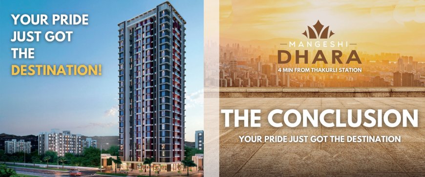 Mangeshi Dhara Thakurli | 1 & 2 BHK Apartments