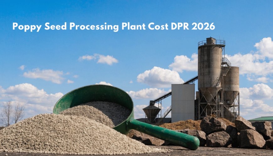 Poppy Seed Processing Plant Cost DPR 2026: Investment Analysis, Financial Projections and Capacity Planning
