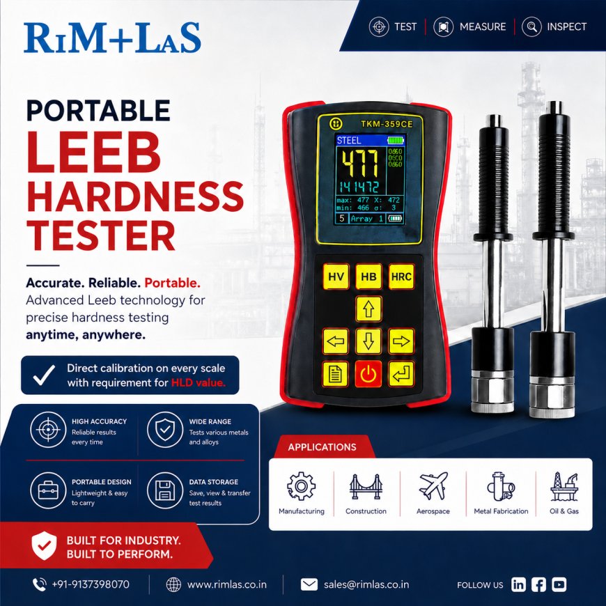 What Is Portable Hardness Tester - UCI & LEEB Portable Hardness Tester
