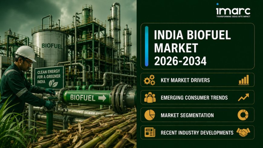 India Biofuel Market Statistics, Emerging Trends, Growth and Analysis Report 2026-2034