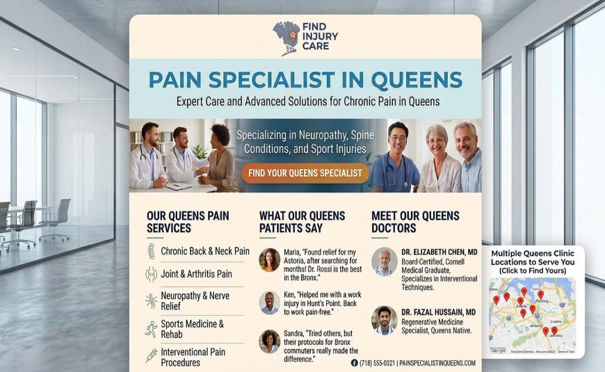 Pain Specialist in Queens: Advanced Treatments for Chronic Pain