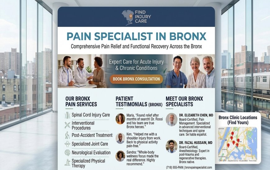 How to Choose the Right Pain Specialist in Bronx for Your Needs