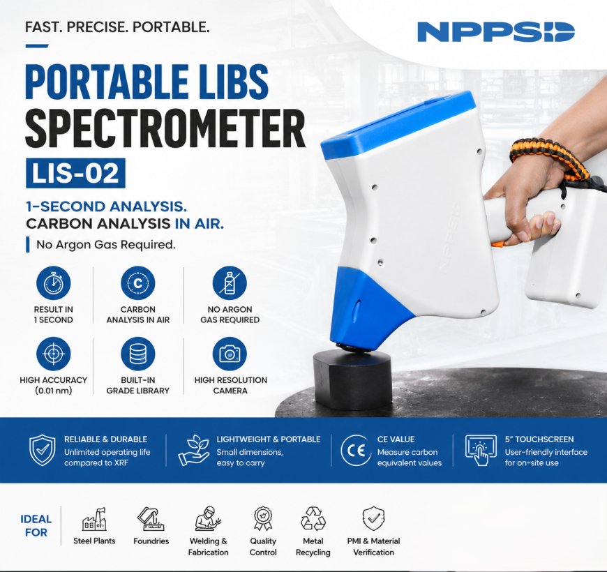 Portable LIBS Spectrometer LIS-02, Carbon detection spectrometer