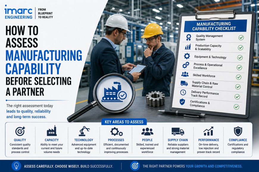 How to Assess Manufacturing Capability Before Selecting a Partner