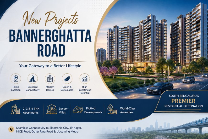 Best Upcoming Residential Projects in Bannerghatta Road