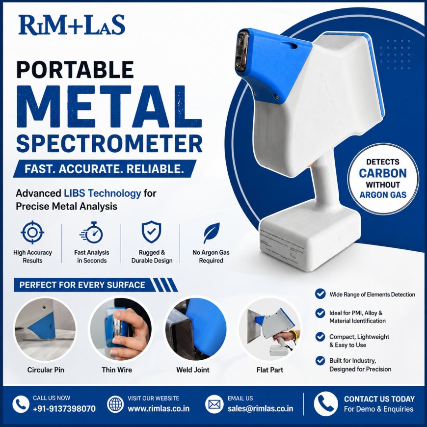 Portable LIBS Spectrometer LIS-02, Carbon detection spectrometer