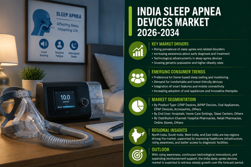 India Sleep Apnea Devices Market Size, Share Analysis, Growth and Outlook Report 2026-2034