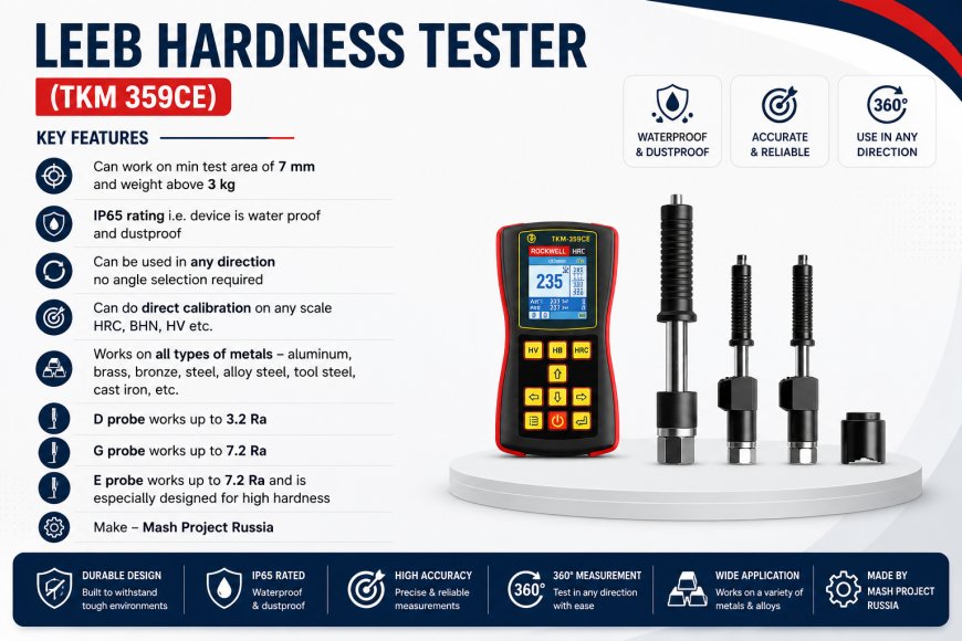 What Is Portable Hardness Tester - UCI & LEEB Portable Hardness Tester