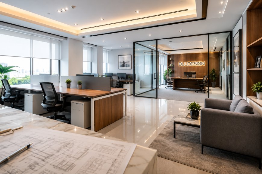 Bludesign  A Trusted Corporate Interior Design Company in India
