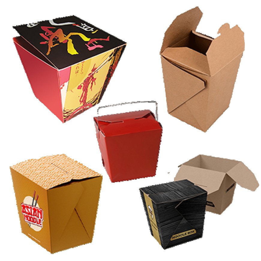 Custom Chinese Take-Out Boxes for Food Packaging Needs