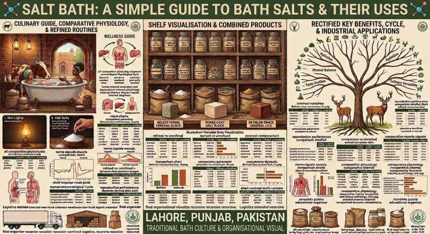 Salt Bath: A Simple Guide to Bath Salts and Their Uses
