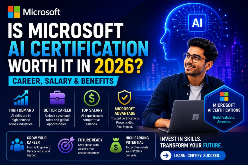 Is Microsoft AI Certification Worth It in 2026? Career, Salary & Benefits