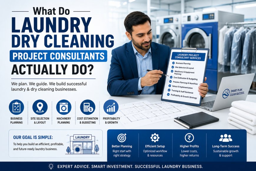 What Do Laundry Dry Cleaning Project Consultants Actually Do?