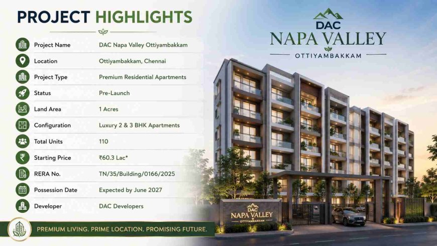 Best Places to Buy a 2 BHK Apartment in Chennai