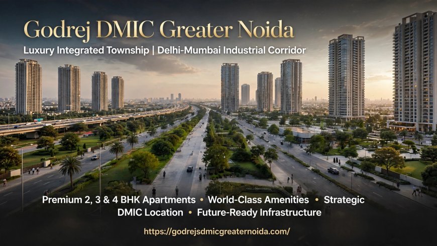 Godrej DMIC Greater Noida: A Closer Look at Its Location, Connectivity and Future Potential