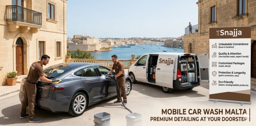 Mobile Car Wash Malta | Book Professional Detailing Online