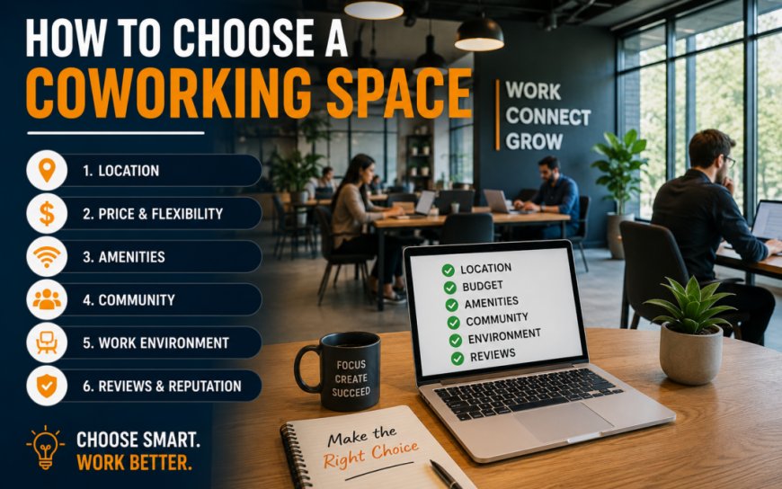 What to Consider Before Choosing a Coworking Space