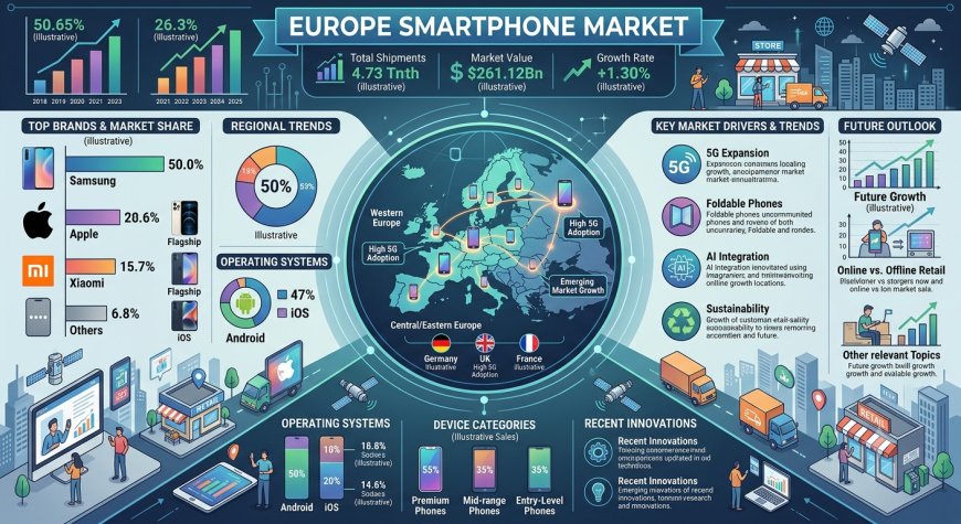 Europe Smartphone Market Size, Share, Report 2026 2034