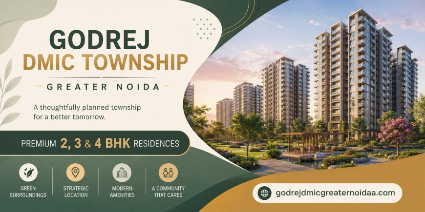 Godrej DMIC Greater Noida – A Refined Residential Address in Greater Noida