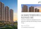 Godrej Whitefield Bangalore: Homes Made for Tomorrow