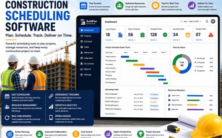 Construction Scheduling Software: Simplify Project Planning and Improve Construction Efficiency