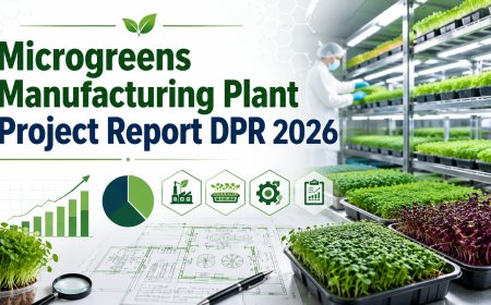 Cost Analysis for Microgreens Manufacturing Plant 2026: Setup Requirements