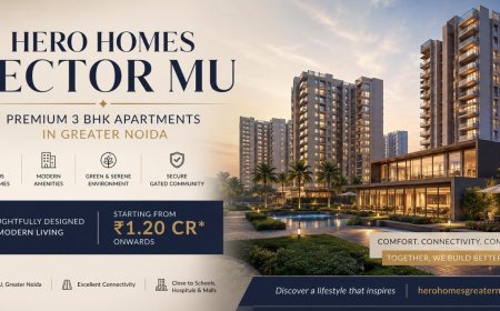 Hero Homes Sector MU - Luxury Living In Home