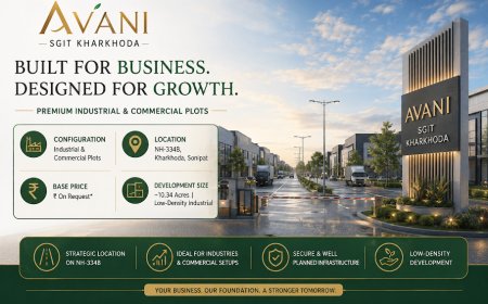 Avani SGIT Kharkhoda – Low-Density Industrial Plots on NH-334B