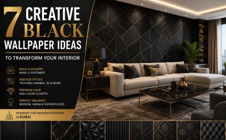 7 Creative Black Wallpaper Ideas to Transform Your Interior