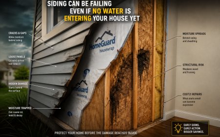 Why Does My Siding Look Worse After It Rains but Better When It Dries?