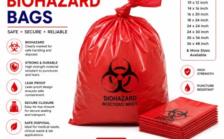 Biohazard Bags: Uses, Benefits, Types, and Disposal Guide