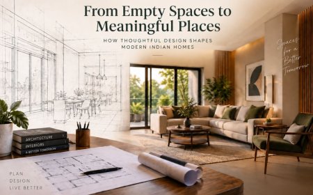 From Empty Spaces to Meaningful Places: How Thoughtful Design Shapes Modern Indian Homes