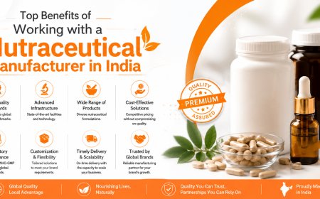 Why Choose a Nutraceutical Manufacturer in India for Quality Health Products?