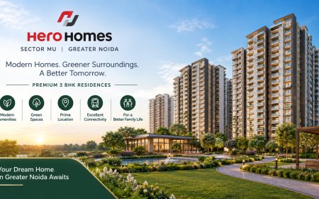 Hero Homes Sector MU Greater Noida | Upcoming 3 BHK Homes