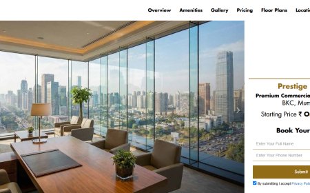 Prestige BKC Mumbai | Modern Office Spaces in Bandra Kurla Complex