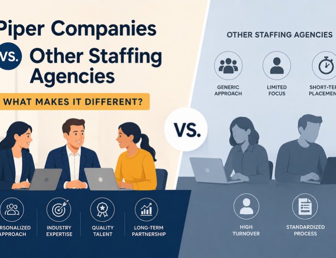 Piper Companies vs. Other Staffing Agencies: What Makes It Different?