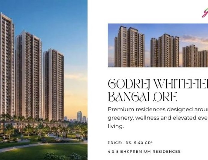 Godrej Whitefield Bangalore: Homes Made for Tomorrow