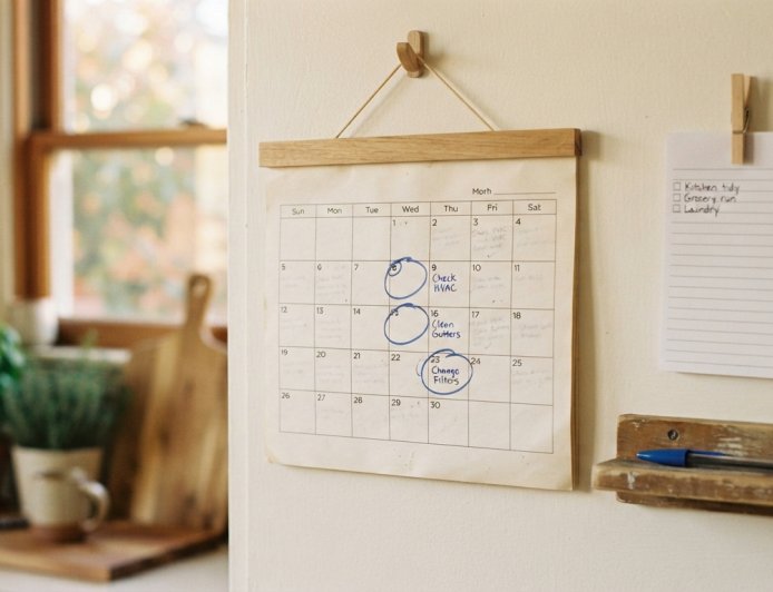 The Home Maintenance System That Actually Survives a Busy Month