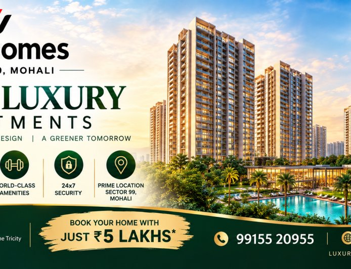 Hero Homes Sector 99 Mohali – Ultra Luxury Apartments for Modern Living