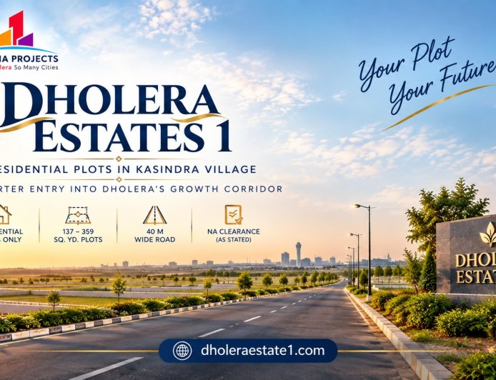 Dholera Estates 1: How to Book a Plot in Kasindra, Step by Step