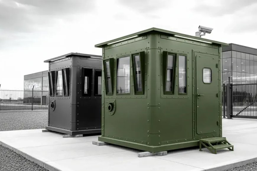How Bulletproof Security Cabins in The  UAE Can Improve Protection at Vulnerable Access Points