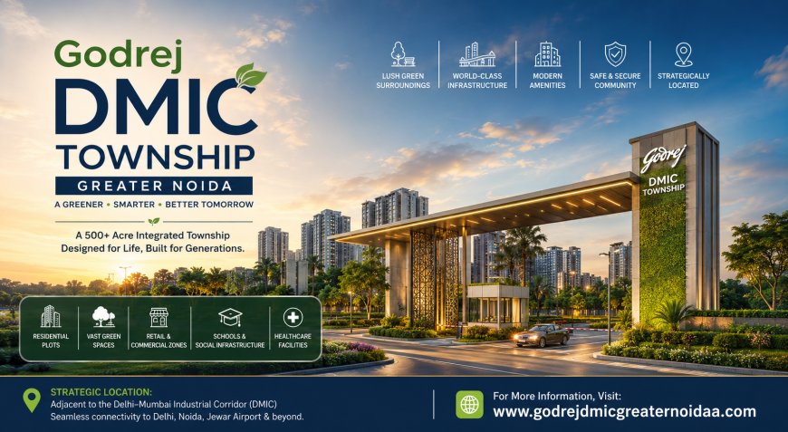 Godrej DMIC Greater Noida – Premium Homes in DMIC Integrated Township