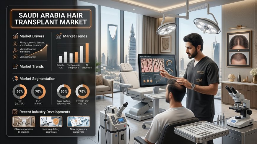 Saudi Arabia Hair Transplant Market Trends, Growth, and Forecast 2026-2034