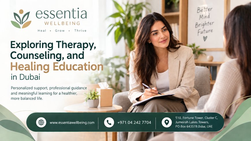 Exploring Therapy, Counseling, and Healing Education in Dubai