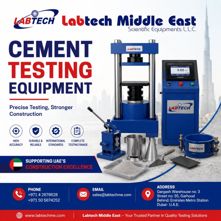 5 Ways To Find The Right Cement Testing Equipment in UAE