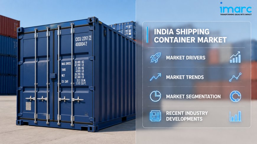 India Shipping Container Market, Growth, Trends, Size, Share, Analysis, Forecast 2034